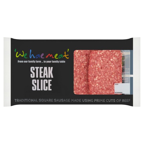 We Hae Meat Steak Slice Sliced Beef Sausage