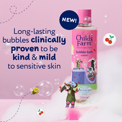 Childs Farm Bubble Bath Cherry   250ml