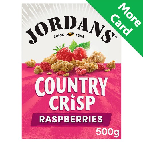 Jordans Country Crisp Breakfast Cereal with Raspberries 