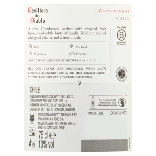 Casillero del Diablo Reserva Chardonnay