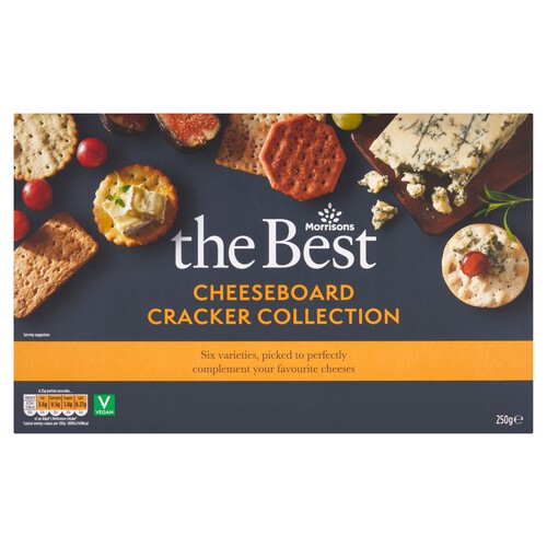 Morrisons The Best Cheeseboard Cracker Selection