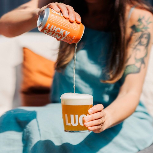 Lucky Saint Alcohol Free Hazy IPA 4x330ml