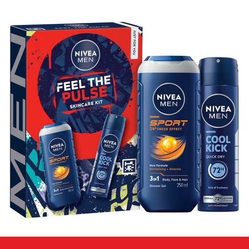Nivea Men Feel The Pulse Gift Pack