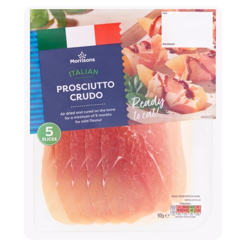 Morrisons italian proscuitto crudo