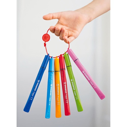 Stabilo Cappi Arty Wallet 12 Assorted Coloured Pens