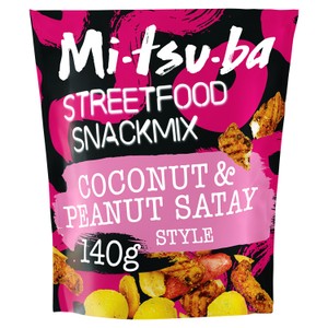 Mitsuba StreetFood SnackMix Coconut Satay Style 140g