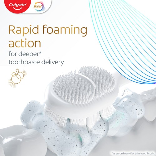Colgate Total Foaming Clean Soft Manual Toothbrush