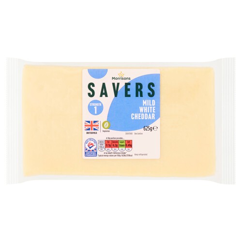 Morrisons Savers Mild White Cheddar