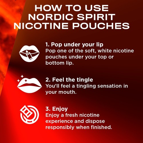 Nordic Spirit Dark Fizz Strong 9mg Nicotine Pouches