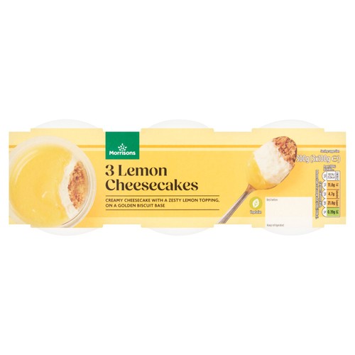 Morrisons lemon cheesecakes