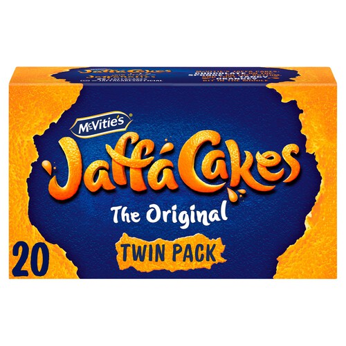 McVitie's Jaffa Cakes Original Twin Pack Biscuits 20 Pack Multipack