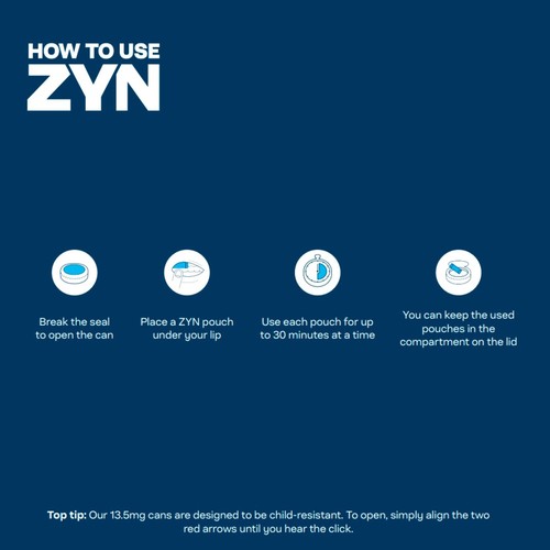 ZYN Citrus 6mg Nicotine Pouches