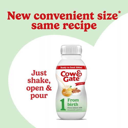 Cow & Gate 1 First Milk 500ml