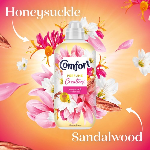Comfort Honeysuckle & Sandalwood Fabric Conditioner 48 Washes