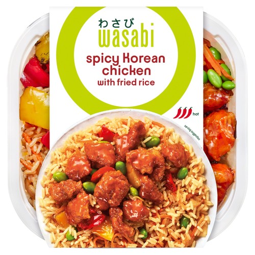 Wasabi Spicy Korean Chicken & Fried Rice 400g