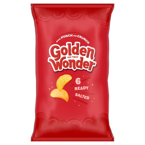 Golden Wonder Ready Salted Crisps 