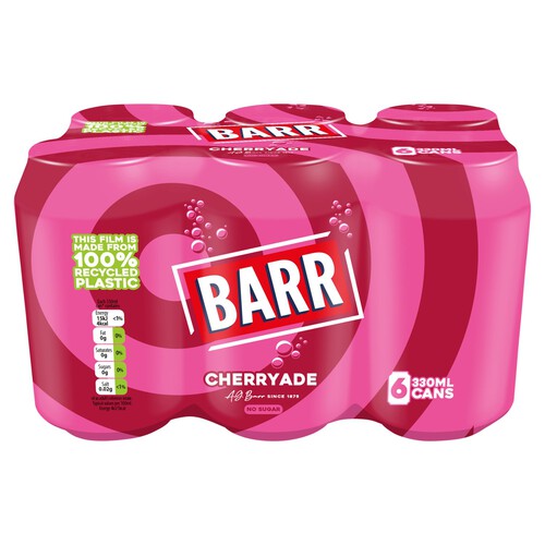 Barr Cherryade Cans 