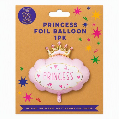 Mad Party Princess Foil Balloon