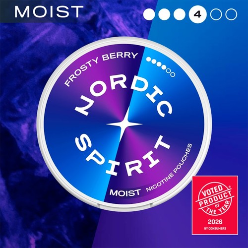 Nordic Spirit Frosty Berry Extra Strong 11mg Nicotine Pouches