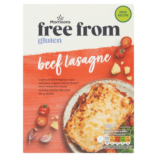 Morrisons Free From Beef Lasagne