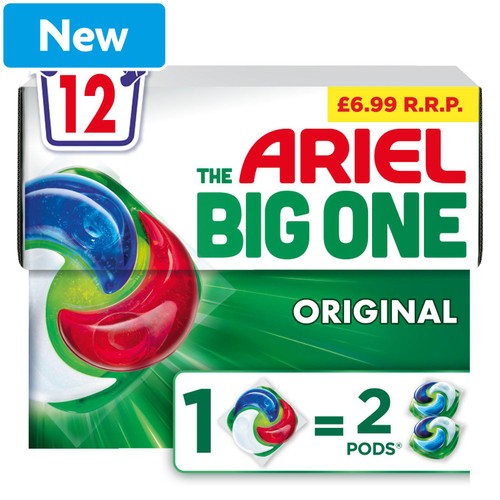 Ariel The Big One Orignal 12 Washes