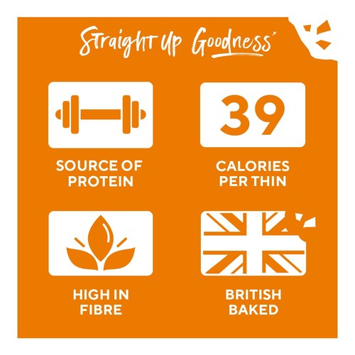 Ryvita Thins Multi-Seed Flatbread Crackers 