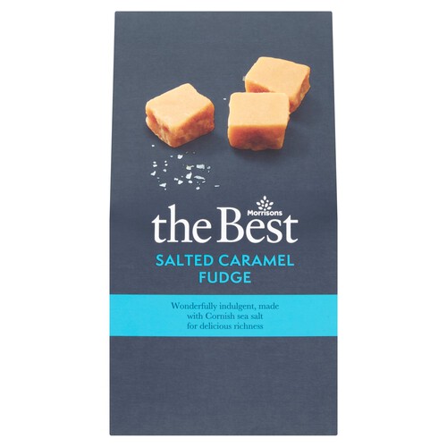 Morrisons The Best Salted Caramel Fudge 