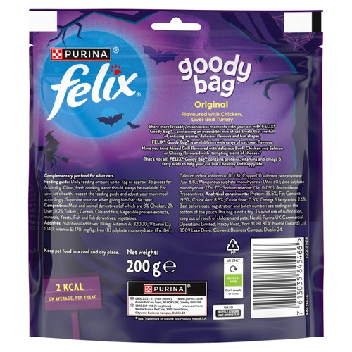 Felix Goody Bag Cat Treats Original Mix