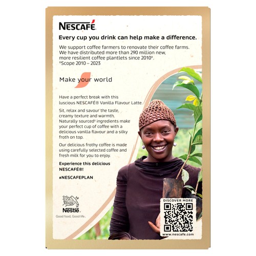 Nescafe Latte Vanilla Instant Coffee 7 Sachets 