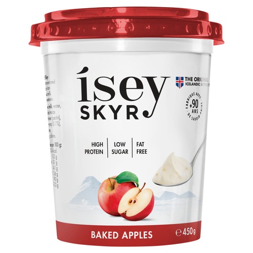 Isey Skyr With Baked Apple