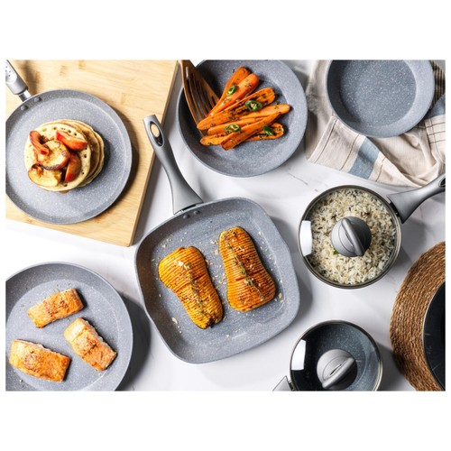 Salter Marblestone 28cm Frypan Grey