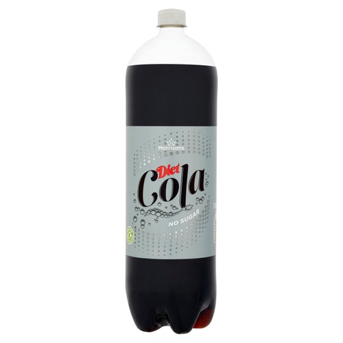 Morrisons no added sugar diet cola