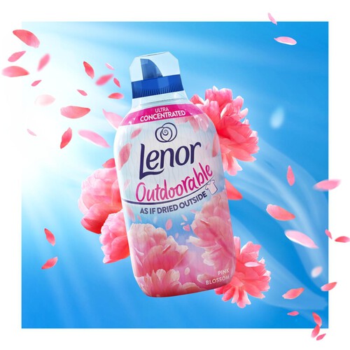 Lenor Outdoorable Pink Blossom Fabric Conditioner 55 Washes