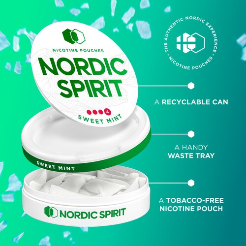 Nordic Spirit Sweet Mint Extra Strong