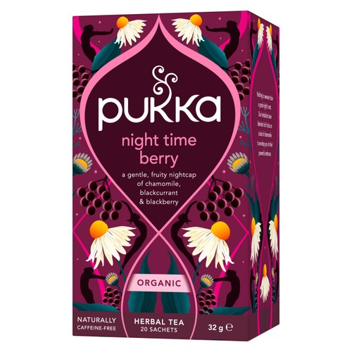 Pukka Night Time Berry Organic 20 Tea Sachets