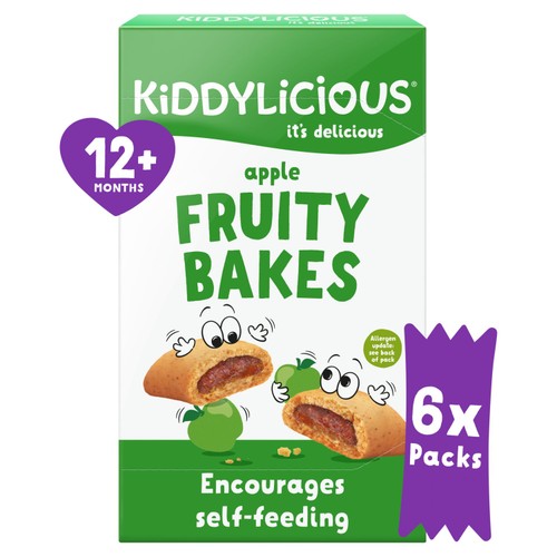 Kiddylicious Apple Fruity Bakes Baby Snacks