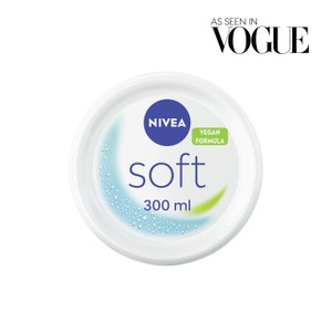 NIVEA Soft Moisturiser Cream for Face Hands & Body