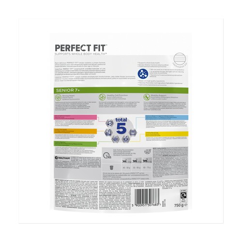 Perfect Fit Advanced Nutrition Senior Complete Dry Cat Food Chicken