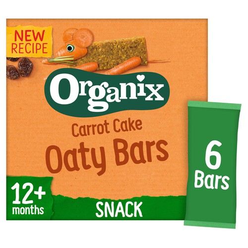 Organix Carrot Cake Soft Oaty Bars