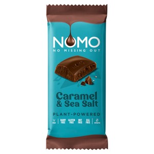Nomo Caramel And Sea Salt Bar 75g