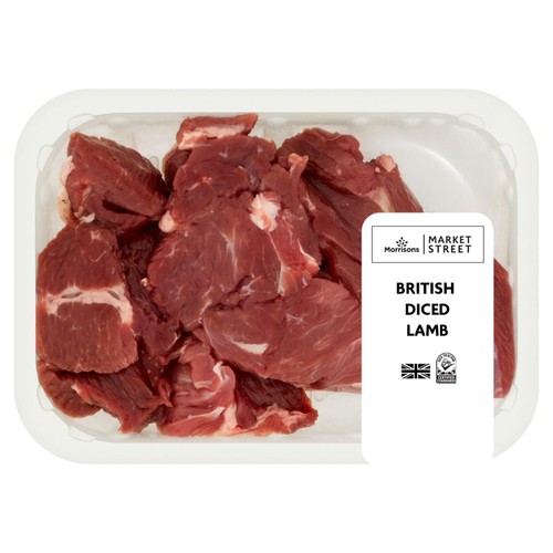 Morrisons British Diced Shoulder of Spring Lamb