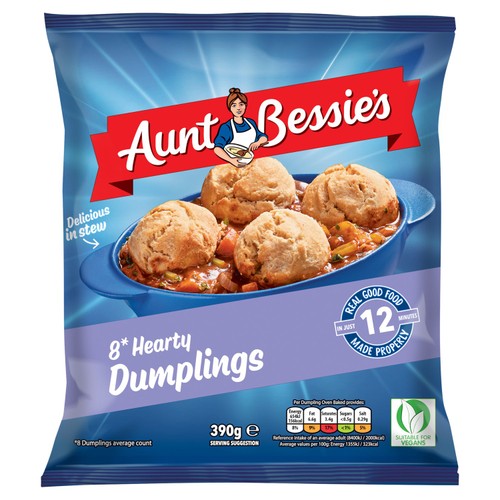 Aunt Bessie's 8 Dumplings 390g