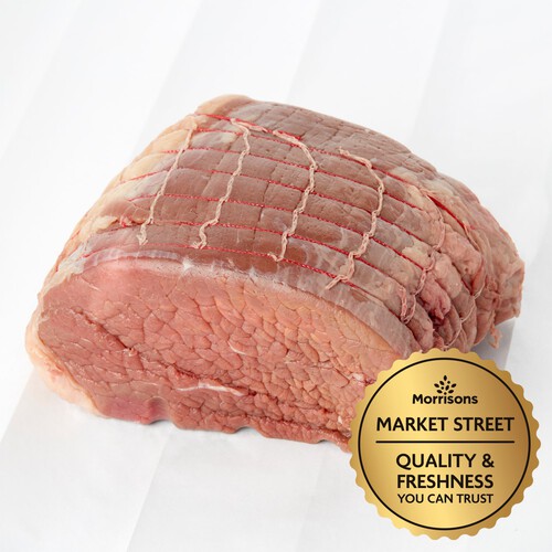 Market Street British Prime Salmon Cut Silverside Joint