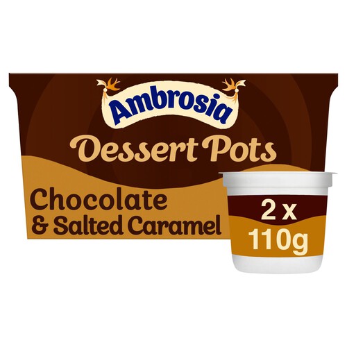 Ambrosia Dessert Pot Chocolate & Salted Caramel