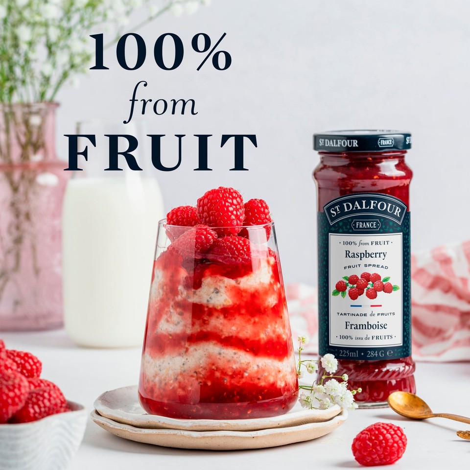 St Dalfour Raspberry Jam 284g - Morrisons Online Groceries & Offers
