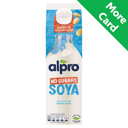 Alpro Soya No Sugars Chilled Drink