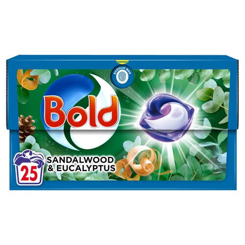 Bold All-In-One Liquid Pods Eucalyptus & Sandalwood 