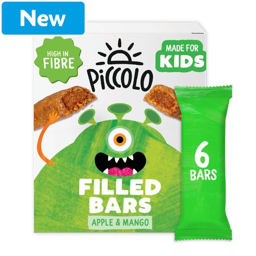 Piccolo apple and mango filled multigrain bars