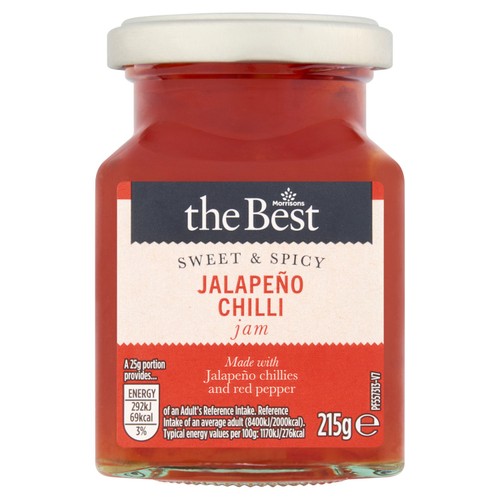 Morrisons the best jalapeno chilli jam chutney