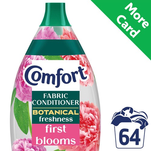 Comfort Botanical Fabric Conditioner First Blooms 64 Washes